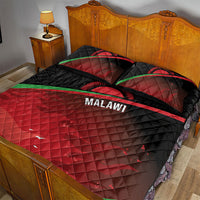 Malawi Football Blazing Fires Quilt Bed Set Scorchers Fighting