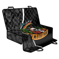 Mexico Day Of The Dead Back Car Seat Cover Sombrero Sugar Skull With Roses LT7 - Wonder Print Shop