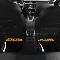 Mexico Day Of The Dead Car Mats Sombrero Sugar Skull With Roses LT7 - Wonder Print Shop