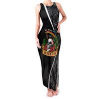 Mexico Day Of The Dead Family Matching Tank Maxi Dress and Hawaiian Shirt Sombrero Sugar Skull With Roses - Wonder Print Shop