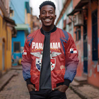 Afro-Panama Football 2026 Custom Bomber Jacket La Marea Roja Making History - Wonder Print Shop