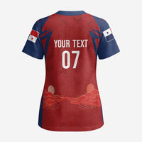 Afro-Panama Football 2026 Custom Scrub Top La Marea Roja Making History - Wonder Print Shop