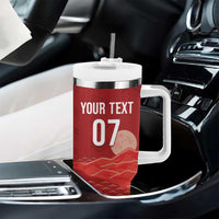 Afro-Panama Football 2026 Custom Tumbler With Handle La Marea Roja Making History - Wonder Print Shop
