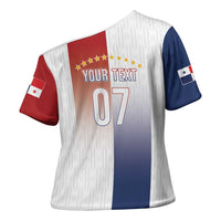 Afro-Panama Football Los Canaleros 2026 Custom Cross Shoulder Shirt Rising Glory - Wonder Print Shop