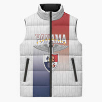 Afro-Panama Football Los Canaleros 2026 Custom Sleeveless Puffer Jacket Rising Glory - Wonder Print Shop