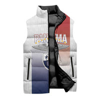 Afro-Panama Football Los Canaleros 2026 Custom Sleeveless Puffer Jacket Rising Glory - Wonder Print Shop