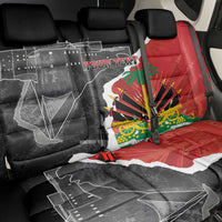 Personalized Haiti First Black Republic 1804 Back Car Seat Cover Ayiti Citadel Laferriere