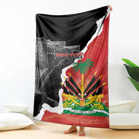 Personalized Haiti First Black Republic 1804 Blanket Ayiti Citadel Laferriere