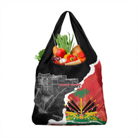 Personalized Haiti First Black Republic 1804 Grocery Bag Ayiti Citadel Laferriere