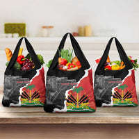 Personalized Haiti First Black Republic 1804 Grocery Bag Ayiti Citadel Laferriere