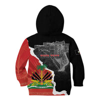 Personalized Haiti First Black Republic 1804 Kid Hoodie Ayiti Citadel Laferriere