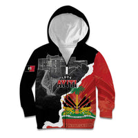 Personalized Haiti First Black Republic 1804 Kid Hoodie Ayiti Citadel Laferriere