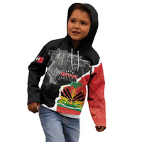 Personalized Haiti First Black Republic 1804 Kid Hoodie Ayiti Citadel Laferriere