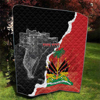 Personalized Haiti First Black Republic 1804 Quilt Ayiti Citadel Laferriere