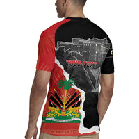Personalized Haiti First Black Republic 1804 Rugby Jersey Ayiti Citadel Laferriere