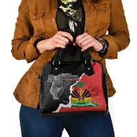 Personalized Haiti First Black Republic 1804 Shoulder Handbag Ayiti Citadel Laferriere