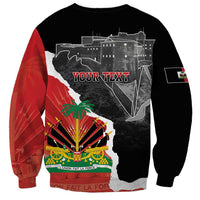 Personalized Haiti First Black Republic 1804 Sweatshirt Ayiti Citadel Laferriere