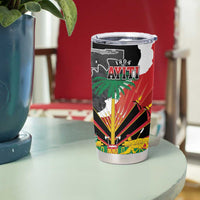 Personalized Haiti First Black Republic 1804 Tumbler Cup Ayiti Citadel Laferriere