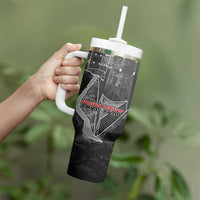 Personalized Haiti First Black Republic 1804 Tumbler With Handle Ayiti Citadel Laferriere