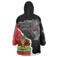 Personalized Haiti First Black Republic 1804 Wearable Blanket Hoodie Ayiti Citadel Laferriere