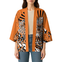 Canada Indigenous Orange Kimono Haida Art Thunder Bird