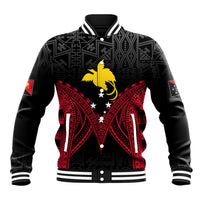 Personalised PNG Baseball Jacket Papua Motuan Mirror Style LT7 - Wonder Print Shop
