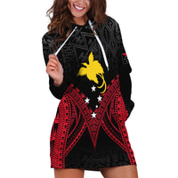Personalised PNG Hoodie Dress Papua Motuan Mirror Style - Wonder Print Shop