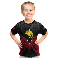 Personalised PNG Kid T Shirt Papua Motuan Mirror Style - Wonder Print Shop
