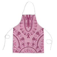 Dashiki Glamorous Pink Apron Breast Cancer Awareness - Wonder Print Shop