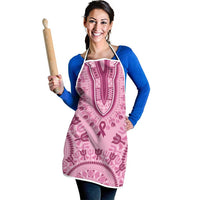 Dashiki Glamorous Pink Apron Breast Cancer Awareness - Wonder Print Shop