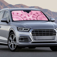 Dashiki Glamorous Pink Auto Sun Shade Breast Cancer Awareness - Wonder Print Shop