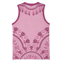 Dashiki Glamorous Pink Basketball Jersey Breast Cancer Awareness - Wonder Print Shop