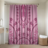 Dashiki Glamorous Pink Bathroom Set Breast Cancer Awareness - Wonder Print Shop