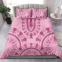 Dashiki Glamorous Pink Bedding Set Breast Cancer Awareness - Wonder Print Shop