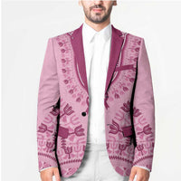 Dashiki Glamorous Pink Blazer Breast Cancer Awareness - Wonder Print Shop