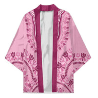 Dashiki Glamorous Pink Kimono Breast Cancer Awareness - Wonder Print Shop