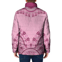 Dashiki Glamorous Pink Padded Jacket Breast Cancer Awareness - Wonder Print Shop