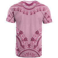Dashiki Glamorous Pink T Shirt Breast Cancer Awareness - Wonder Print Shop