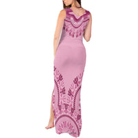 Dashiki Glamorous Pink Tank Maxi Dress Breast Cancer Awareness - Wonder Print Shop