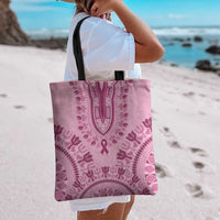 Dashiki Glamorous Pink Tote Bag Breast Cancer Awareness - Wonder Print Shop