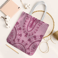 Dashiki Glamorous Pink Tote Bag Breast Cancer Awareness - Wonder Print Shop
