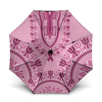 Dashiki Glamorous Pink Umbrella Breast Cancer Awareness - Wonder Print Shop