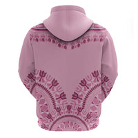Dashiki Glamorous Pink Zip Hoodie Breast Cancer Awareness - Wonder Print Shop