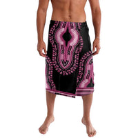 Breast Cancer Awareness Pink Ribbon Lavalava Dashiki Style - Wonder Print Shop