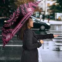 Breast Cancer Awareness Pink Ribbon Umbrella Dashiki Style - Wonder Print Shop