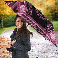 Breast Cancer Awareness Pink Ribbon Umbrella Dashiki Style - Wonder Print Shop