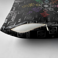 Afro Haiti Vodou Milokan Pillow Cover