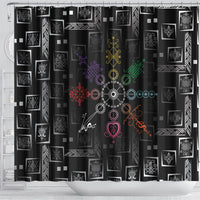 Afro Haiti Vodou Milokan Shower Curtain