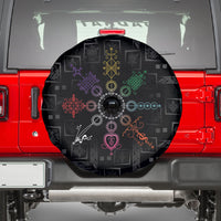 Afro Haiti Vodou Milokan Spare Tire Cover