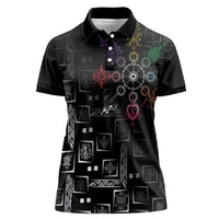 Afro Haiti Vodou Milokan Women Polo Shirt